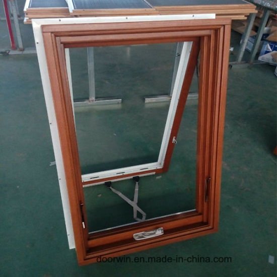 American Casement and Awning Window with Foldable Crank Handle, Timber Window with Exterior Aluminum Cladding - China Awning Style Crank Window, Awning Timber Window - Doorwin Group Windows & Doors