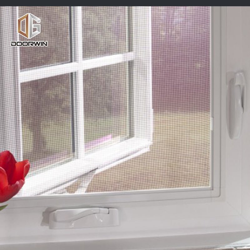 American certified crank open window with foldable crank handle - Doorwin Group Windows & Doors