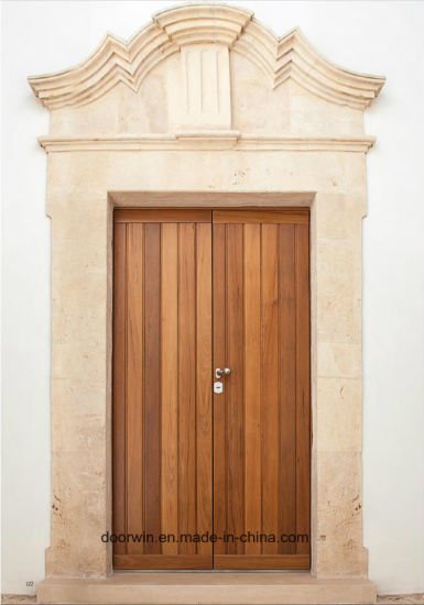 American Design Solid Red Oak Wood Interior Door Round-Top Designed - China Wooden Door, Interior Door - Doorwin Group Windows & Doors