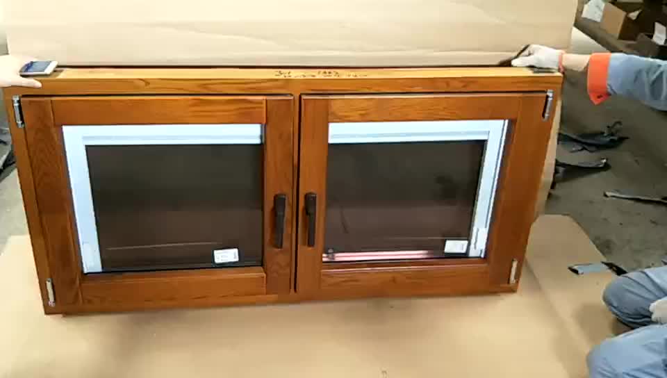 American hardware aluminium tilt and turn casement window aluminum profile frame outwarad - Doorwin Group Windows & Doors