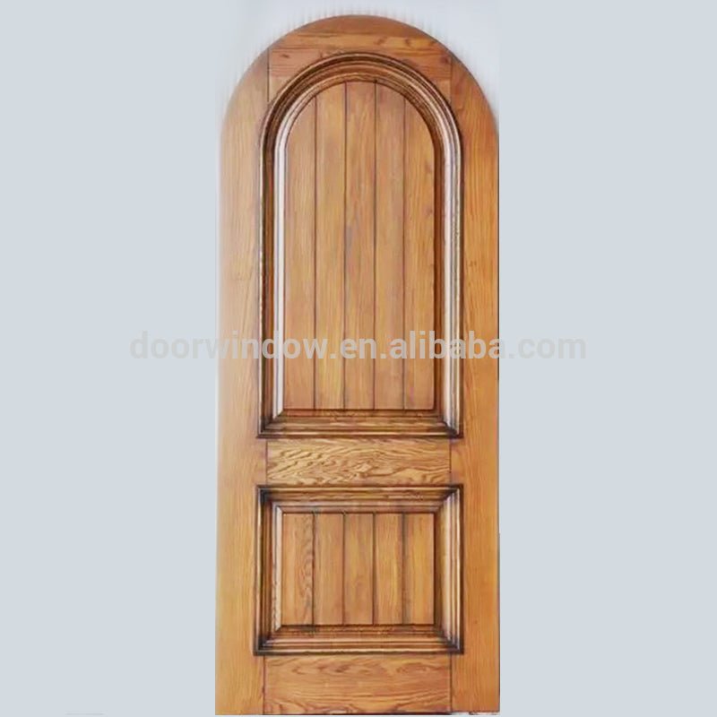 american imported red oak doors wooden Plain Panel Luxury house Bedroom Interior Wooden Door by Doorwin - Doorwin Group Windows & Doors