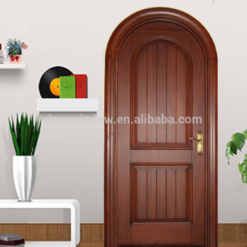 american imported red oak doors wooden Plain Panel Luxury house Bedroom Interior Wooden Door by Doorwin - Doorwin Group Windows & Doors