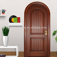 american imported red oak doors wooden Plain Panel Luxury house Bedroom Interior Wooden Door by Doorwin - Doorwin Group Windows & Doors