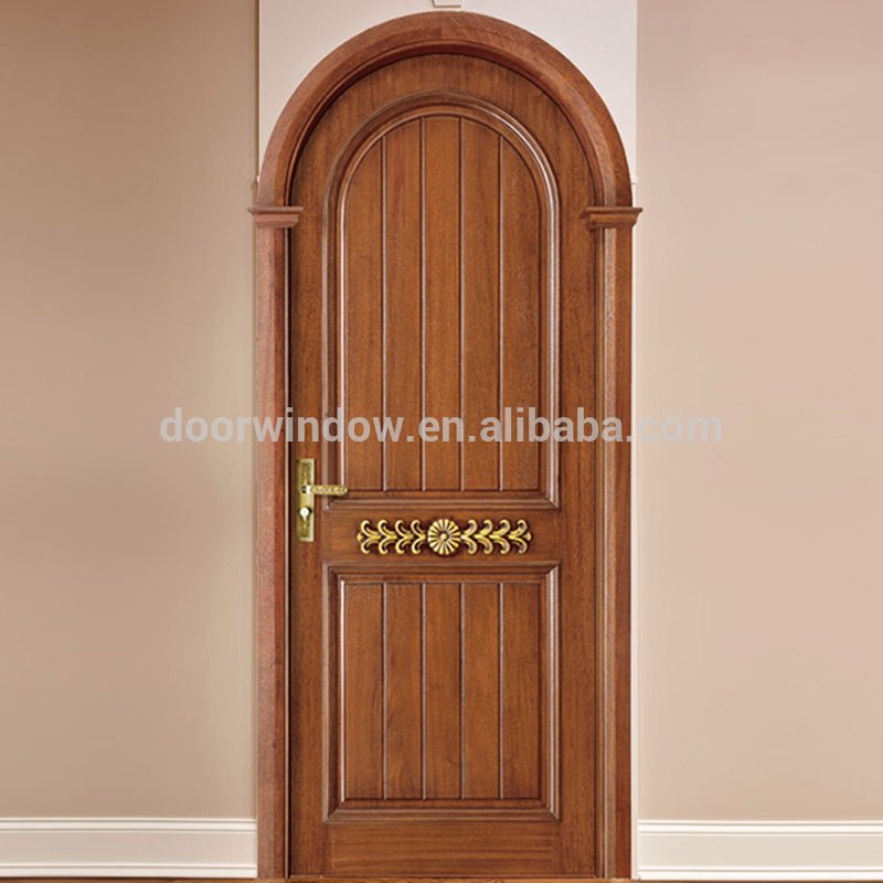 american imported red oak doors wooden Plain Panel Luxury house Bedroom Interior Wooden Door by Doorwin - Doorwin Group Windows & Doors