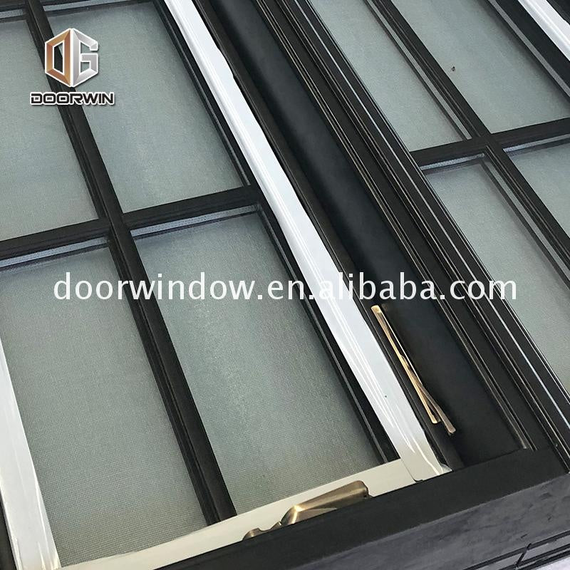 American Oak Wood Double Glazed Crank Windows Casement Windows - Doorwin Group Windows & Doors
