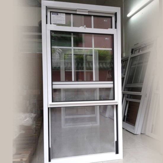 American Single Hung Thermal Break Aluminum Window, Double Hung Window, Sliding Sash Window - China Double Hung Window, Slide up Windows - Doorwin Group Windows & Doors