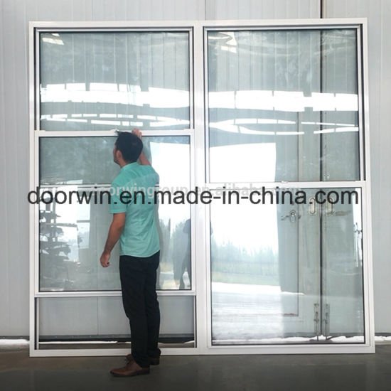 American Single Hung Thermal Break Aluminum Window, Double Hung Window, Sliding Sash Windowdouble Glazed Glasses - China Double Hung Sliding Window, Aluminum Window - Doorwin Group Windows & Doors