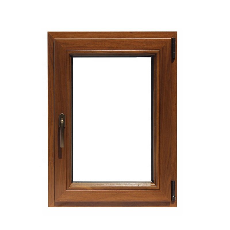 American Standard Solid Red Oak Wood clad aluminum inward opening french windows by Doorwin - Doorwin Group Windows & Doors