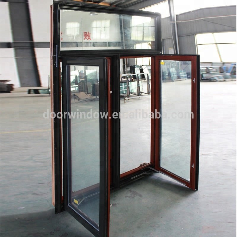 American style aluminum clad oak wood glass casement windowby Doorwin - Doorwin Group Windows & Doors