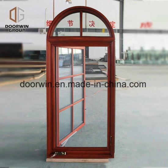 American Style Casement Window with Crank Handle, Round Top Window - China Crank Windows, Window - Doorwin Group Windows & Doors
