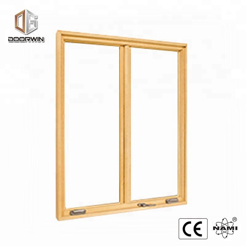 American style casement window with crank handle wooden sash profiles profiles for doors and windows by Doorwin on Alibaba - Doorwin Group Windows & Doors