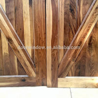 American style interior doors wood room door designs photo sliding barn door with track by Doorwin - Doorwin Group Windows & Doors