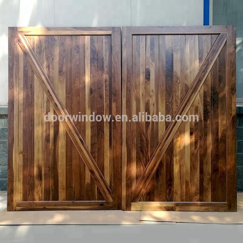 American style interior doors wood room door designs photo sliding barn door with track by Doorwin - Doorwin Group Windows & Doors