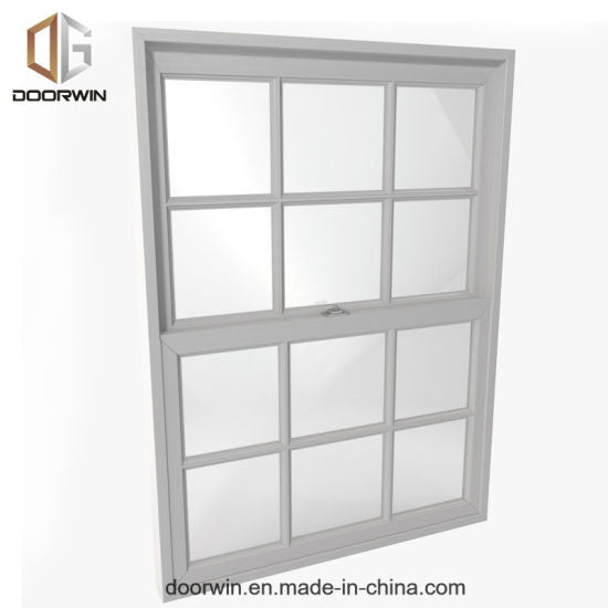 American Style Thermal Break Aluminum Single Hung Window Ultra Large Sliding Sash Window - China Single Hung Window, Hung Window - Doorwin Group Windows & Doors