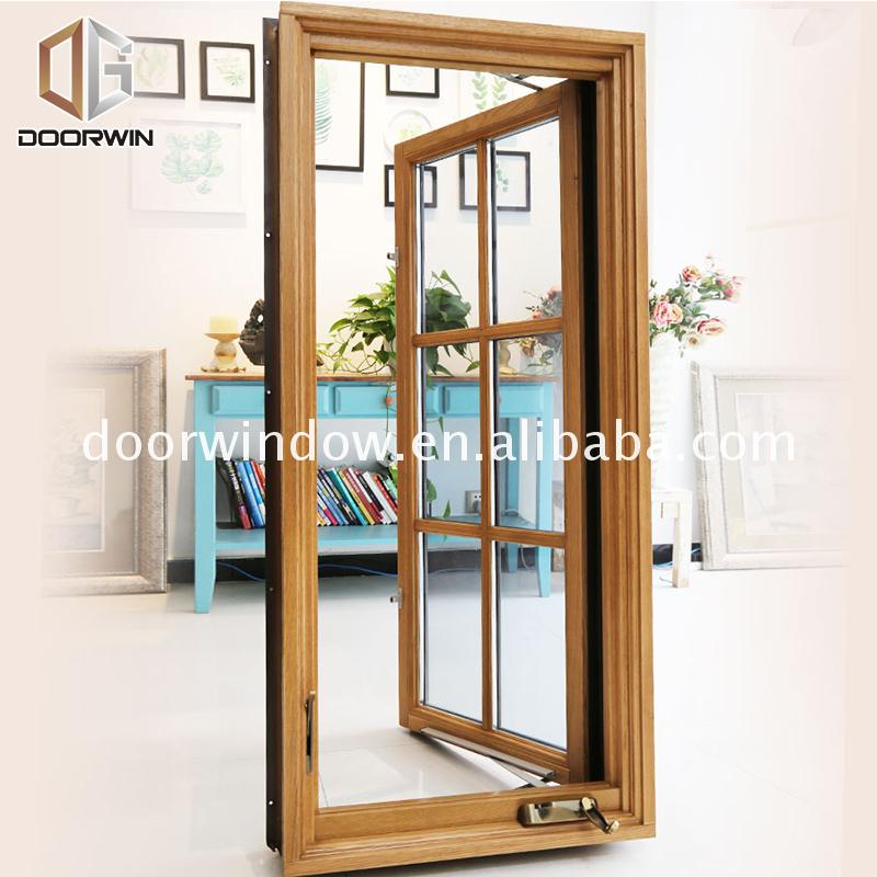 American Style Wood Crank Open Window - Doorwin Group Windows & Doors