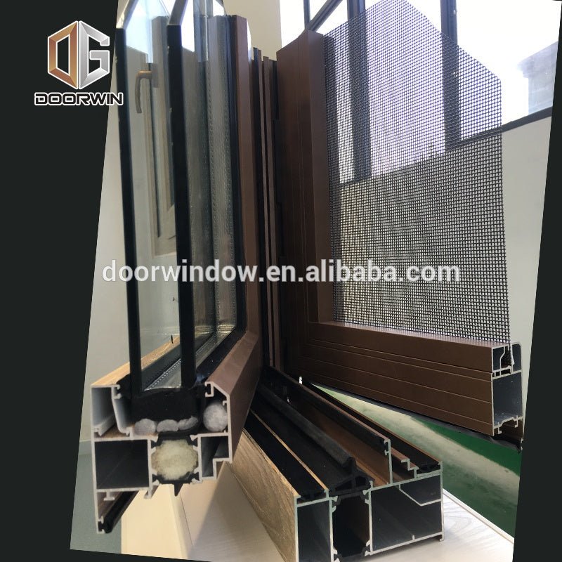 Anti-theft glass window anodized aluminum windowsby Doorwin on Alibaba - Doorwin Group Windows & Doors