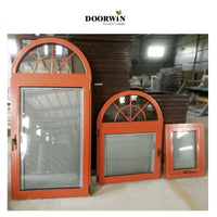 Arched Top Window with built-in shutter grills design pictures grilles grill-iron photos by Doorwin on Alibaba- ARCHITECT SERIES - Doorwin Group Windows & Doors