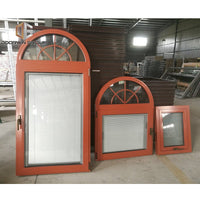 Arched Top Window with built-in shutter grills design pictures grilles grill-iron photos by Doorwin on Alibaba- ARCHITECT SERIES - Doorwin Group Windows & Doors