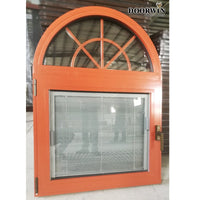 Arched Top Window with built-in shutter grills design pictures grilles grill-iron photos by Doorwin on Alibaba- ARCHITECT SERIES - Doorwin Group Windows & Doors
