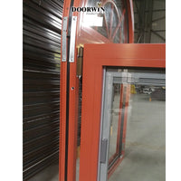 Arched Top Window with built-in shutter grills design pictures grilles grill-iron photos by Doorwin on Alibaba- ARCHITECT SERIES - Doorwin Group Windows & Doors