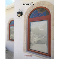 Arched Top Window with built-in shutter grills design pictures grilles grill-iron photos by Doorwin on Alibaba- ARCHITECT SERIES - Doorwin Group Windows & Doors