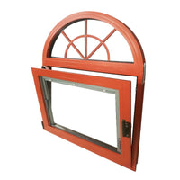 Arched Top Window with built-in shutter grills design pictures grilles grill-iron photos by Doorwin on Alibaba- ARCHITECT SERIES - Doorwin Group Windows & Doors