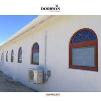 Arched Top Window with built-in shutter grills design pictures grilles grill-iron photos by Doorwin on Alibaba- ARCHITECT SERIES - Doorwin Group Windows & Doors