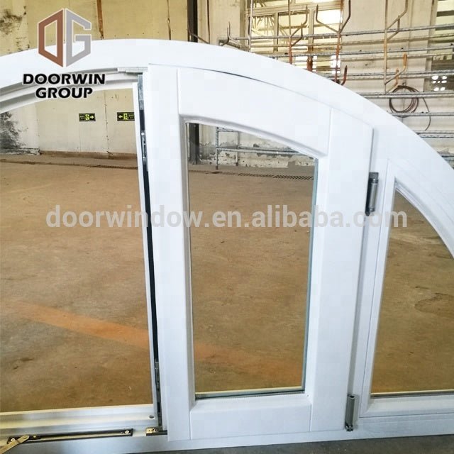 Arched wood window awning antique frame by Doorwin on Alibaba - Doorwin Group Windows & Doors