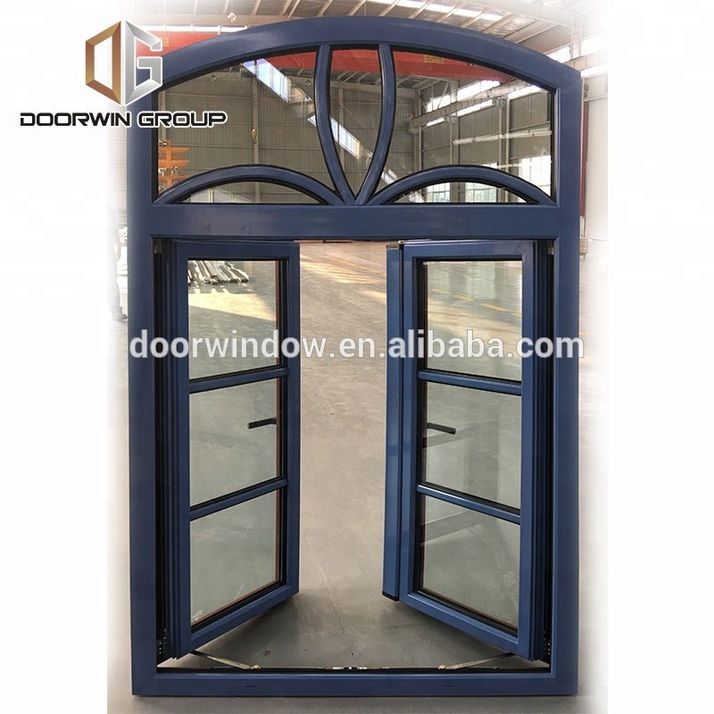 arched wood window grill design wood aluminium french windowby Doorwin - Doorwin Group Windows & Doors