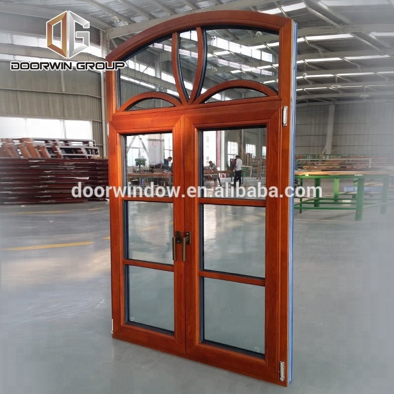 arched wood window grill design wood aluminium french windowby Doorwin - Doorwin Group Windows & Doors