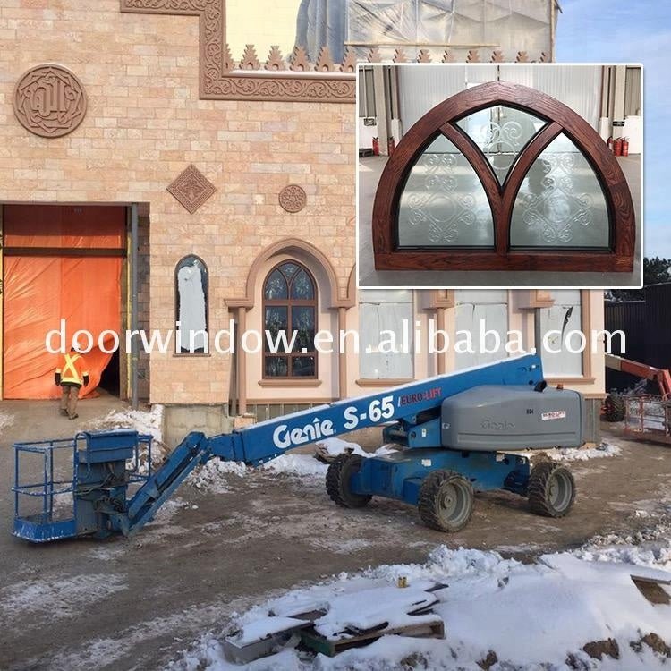 AS2047 Certified Round window photos of grills for windows old wood sale by Doorwin on Alibaba - Doorwin Group Windows & Doors