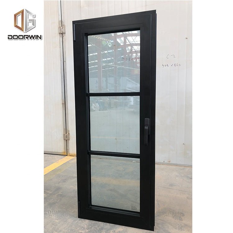 Atlanta best selling black extruded aluminum tilt and turn commercial window for saleby Doorwin - Doorwin Group Windows & Doors