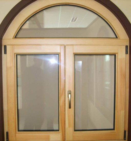 Australia Solid Larch/Pine Wood Aluminum Casement Window - China Wood Clad Alu Window, Wood Window - Doorwin Group Windows & Doors