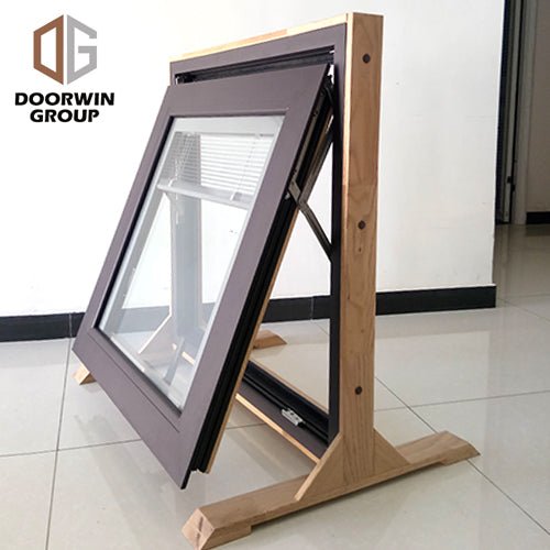 awning out swing window with built in shutter - Doorwin Group Windows & Doors