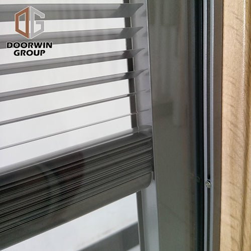 awning out swing window with built in shutter - Doorwin Group Windows & Doors