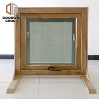 awning out swing window with built in shutter - Doorwin Group Windows & Doors