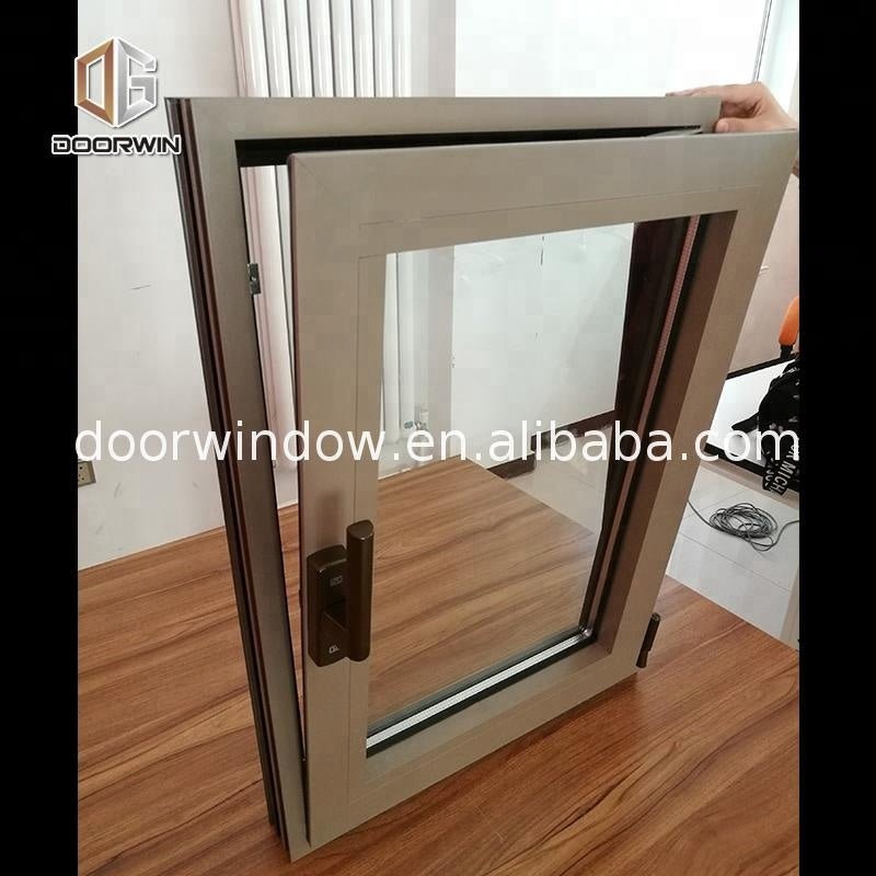 Balcony aluminium tilt and turn window - Doorwin Group Windows & Doors