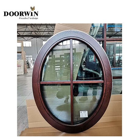 Bathroom picture window accent and Irregular circular fixed windows - Doorwin Group Windows & Doors