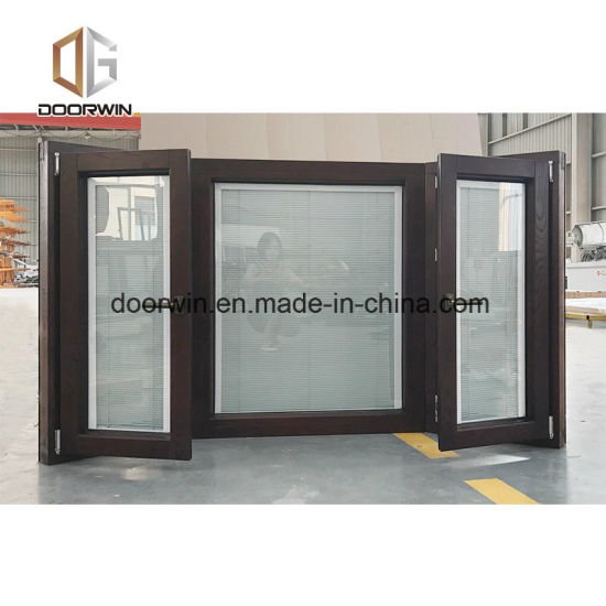 Bay Bow Window with Built-in Shutter - China Tilt and Turn Window, Casement Window - Doorwin Group Windows & Doors