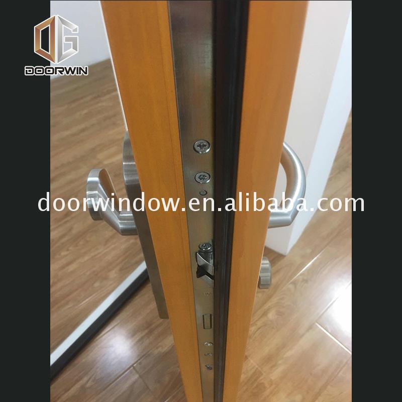 Best selling items white glass door aluminium doors two panel - Doorwin Group Windows & Doors