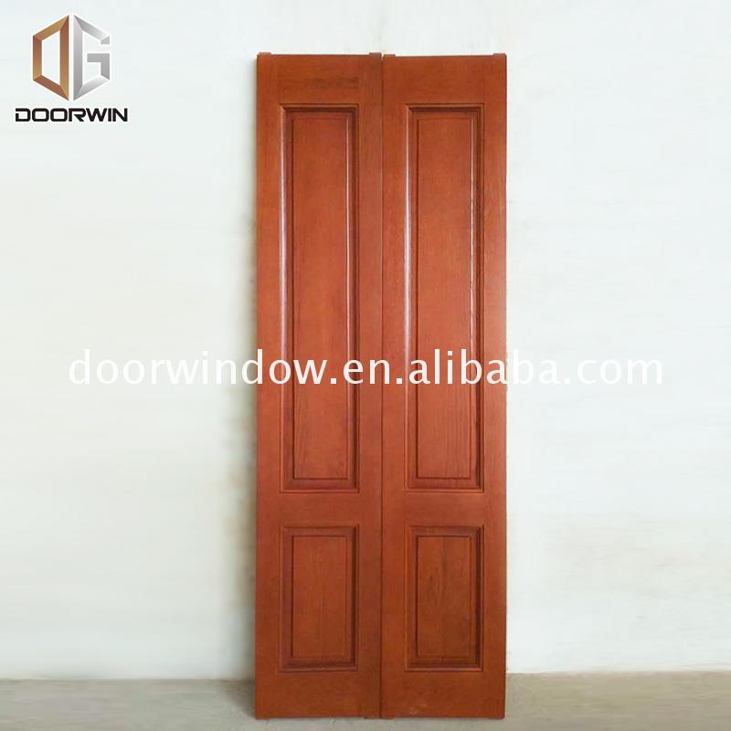 Best selling items wooden french doors wood panel front door look - Doorwin Group Windows & Doors