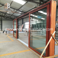 Best selling products wooden double door designs soundproof folding partition sliding price by Doorwin on Alibaba - Doorwin Group Windows & Doors
