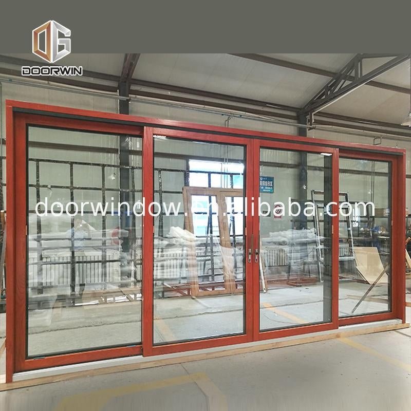 Best selling products wooden double door designs soundproof folding partition sliding price by Doorwin on Alibaba - Doorwin Group Windows & Doors