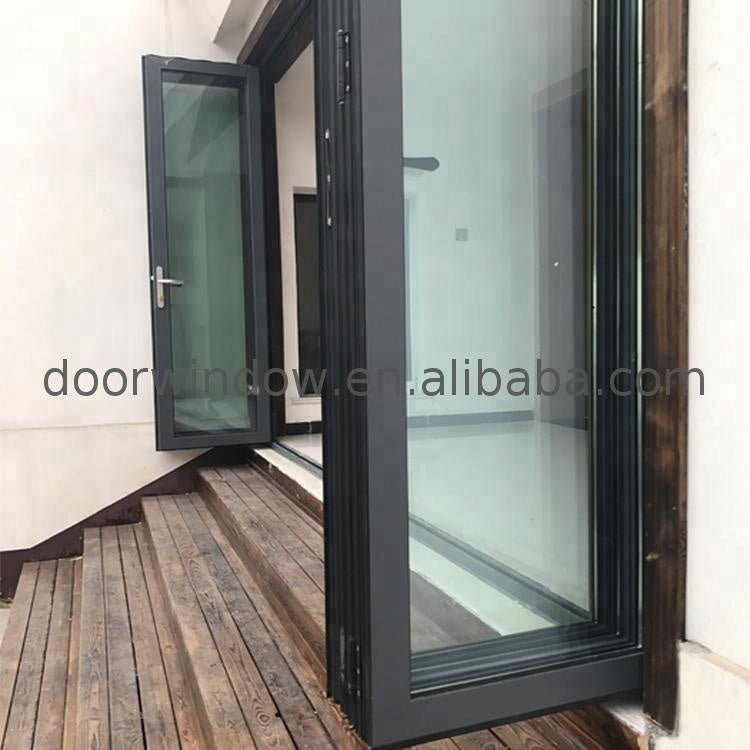 Bi folding door timber interior fold doors aluminum by Doorwin on Alibaba - Doorwin Group Windows & Doors