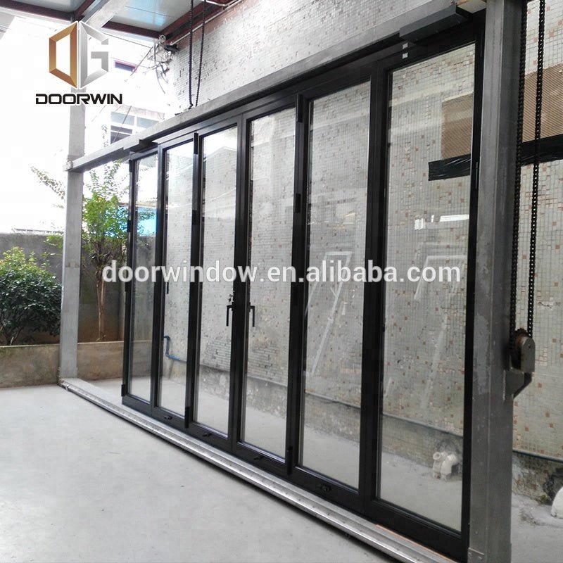 Bifold aluminium doors bi folding wood fold door prices by Doorwin on Alibaba - Doorwin Group Windows & Doors