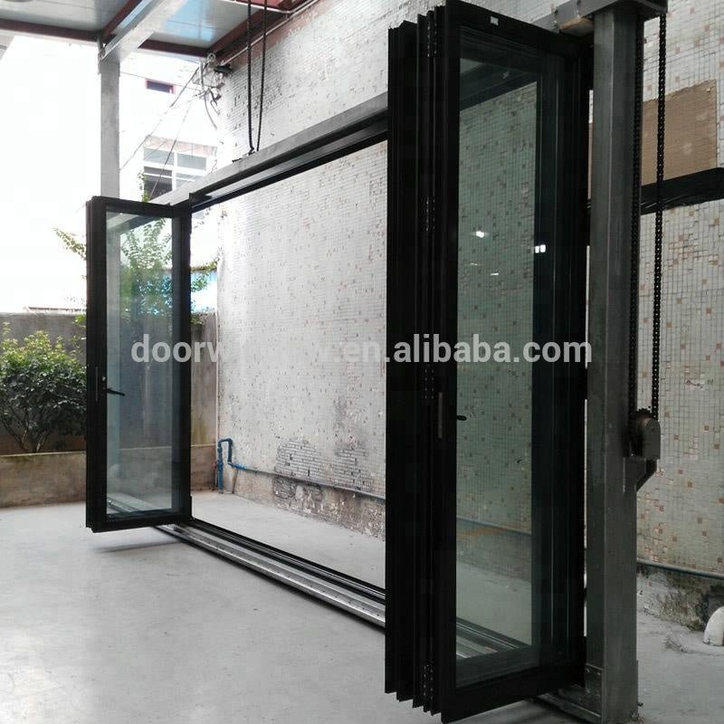 Bifold exterior aluminium doors australian standard aluminum glass door by Doorwin on Alibaba - Doorwin Group Windows & Doors