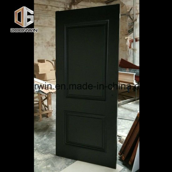 Black Color Oak Interior Door - China 12mm Tempered Glass Door Prices, Frosted Glass Bathroom Door - Doorwin Group Windows & Doors