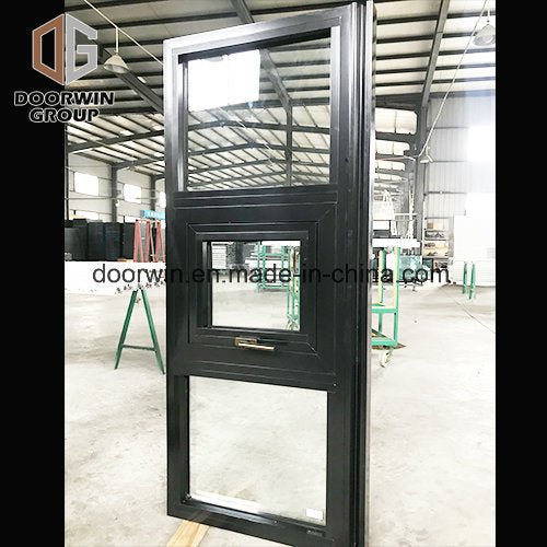 Black Powder Coating Paint Color Thermal Break Aluminum Window - China Aama Windows, Doors Windows - Doorwin Group Windows & Doors