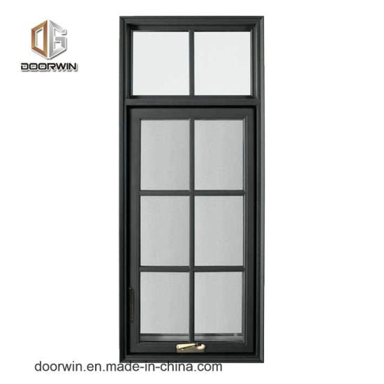 Black Stain Color Crank out Open Window - China Aluminium Balustrade, Aluminium Handrail - Doorwin Group Windows & Doors