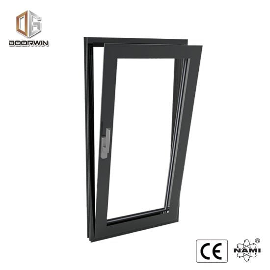 Black Thermal Break Aluminum Window - China Aluminium Balustrade, Aluminium Handrail - Doorwin Group Windows & Doors